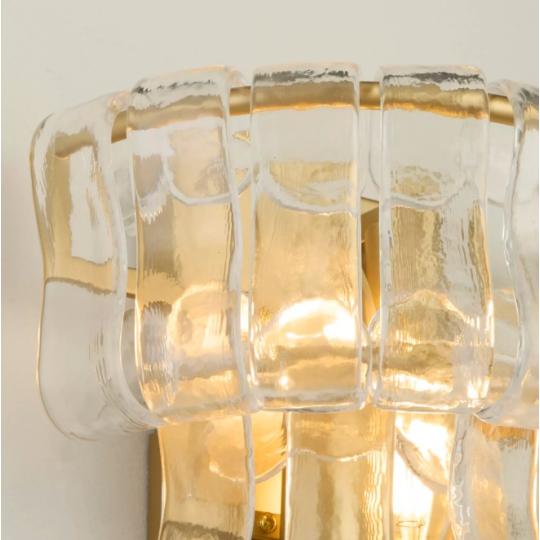klaszikus sklenena nastenna lampa spalna mediteranska americka anglicka predsien osvetlenie elegantne obcianske vynimocne extra zlata luxus zamok vila.jpg